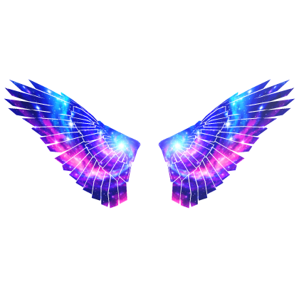 Galaxy Cartoony Angel Wings Roblox item