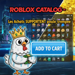 Roblox catalog-les achats supportent poule_trempee