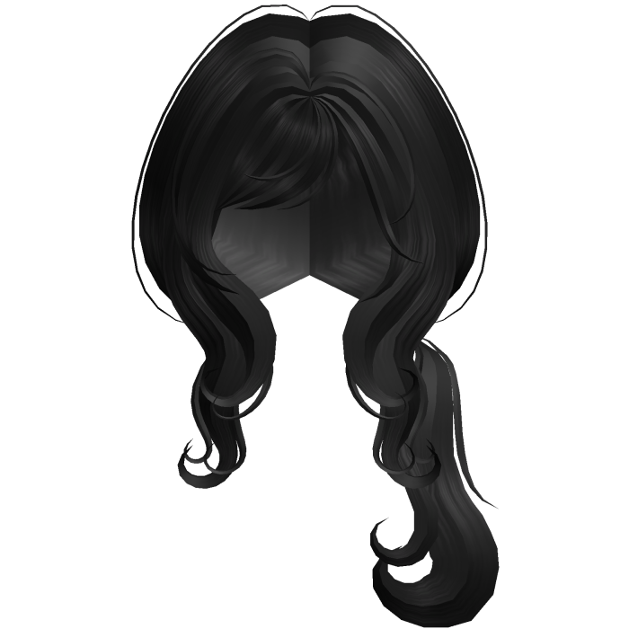 sweet curl princess pony tail in black