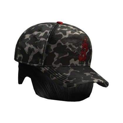 Barbas Hats B-Star Red Camo Roblox item thumbnail