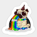 Rainbow Pug