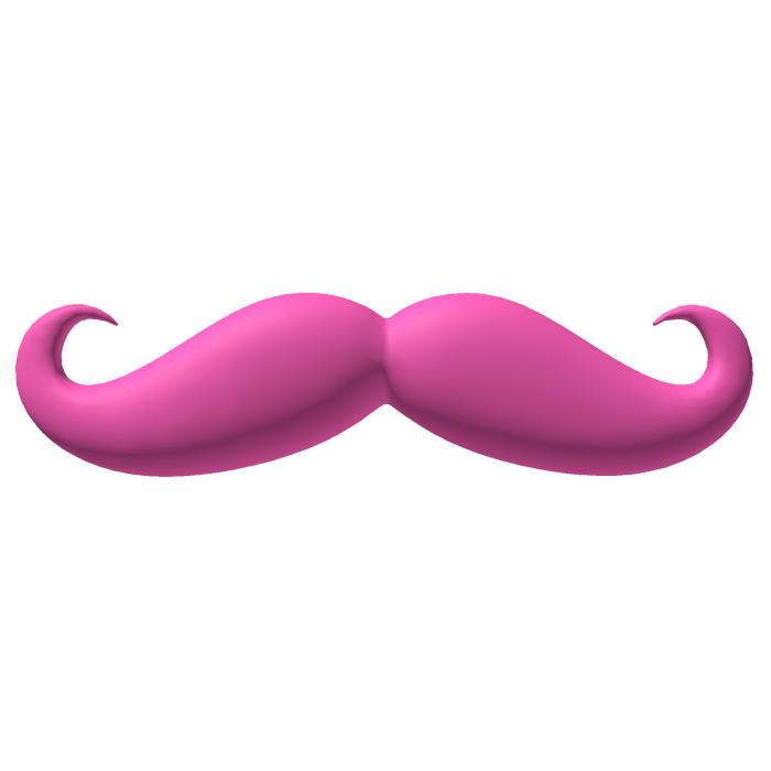 Pink Mustache