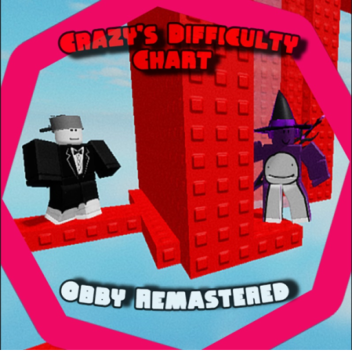 crazy's difficulty chart obby; remastered
