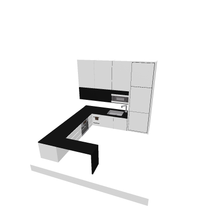 Black & White Kitchen