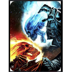 Daniel and Marcus the fire symbiotes