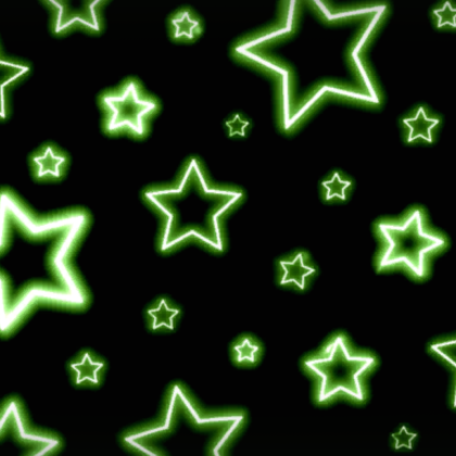 y2k arcade green stars background wallpaper