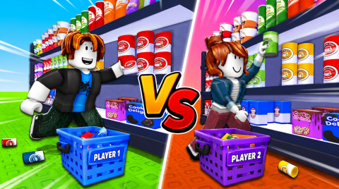 [⚔️1v1] Clean the Supermarket!