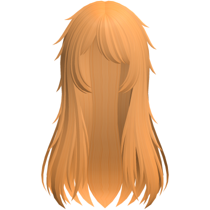 🩶 cute fluffy shy vampire hair in orange