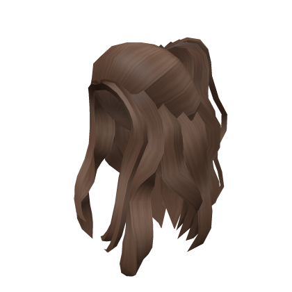Brown Curly Popstar Hair Roblox item