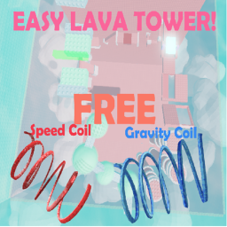 Cotton Candy Tower but lava is rising (FREE COILS)