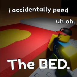 i accidentally peed the bed. icon