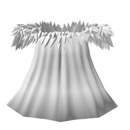 White Fur Cape