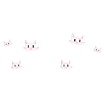 [ANIMATED] Pink 8-bit Tabby Cat Aura