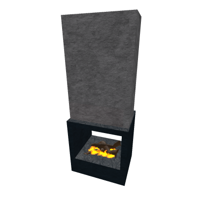 Fireplace Modern Hanging 
