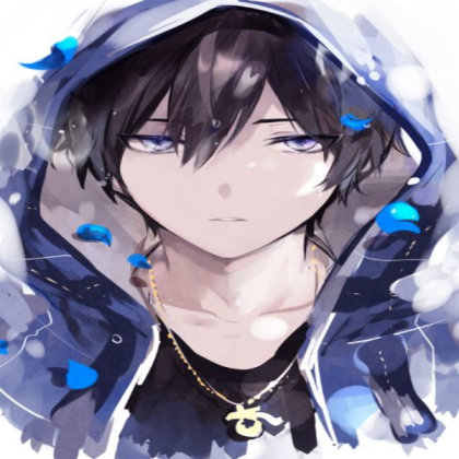 Anime Blue Boy Roblox decal
