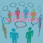 Boys and girls chat (By oliveeay)