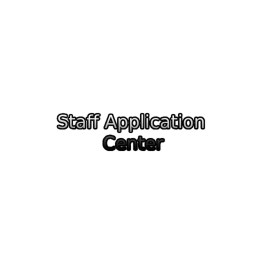 Staff Application Center