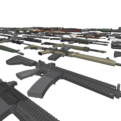 Low Poly Gun Pack 🔫💥✨
