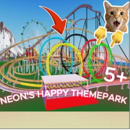 Neon's Happy ThemePark (5 NEW ROLLERCOASTER!) icon