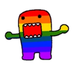 Rainbow Domo Roblox badge thumbnail