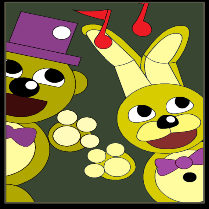 Fredbear's Family Diner Poster Roblox decal