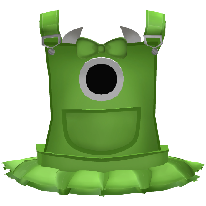 
monsters kawaii set green monster boo overall 3.0