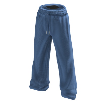 Week Day Cloudy Bottoms Blue