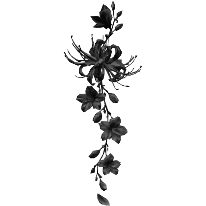 配置 black trailing spider lily flower vines