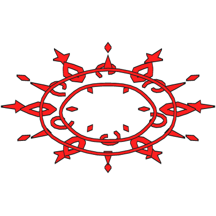Astral Halo Red Black Roblox item