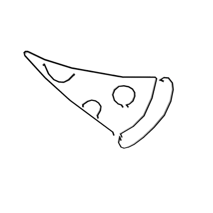 Pizza Neon Sign - FNaF Security Breach / RUIN