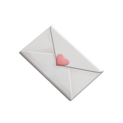 Heart Love Letter (Pink)