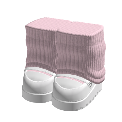 ♡ doll platforms with leg warmers
