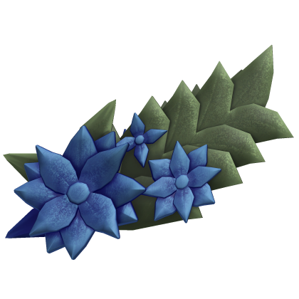 Sapphire Flower Valkyrie Elven Hair Accessory Roblox item