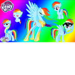 MLP Raibow Dash