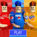 COCA-COLA VS PEPSI & FANTA PRISON RUN! (Obby)