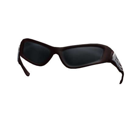 Raised Flaming Shades Sunglasses