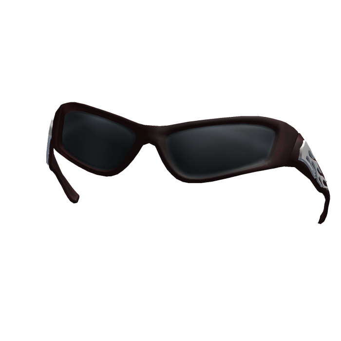 Raised Flaming Shades Sunglasses