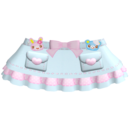 ♡ mezzo piano skirt blue cute 