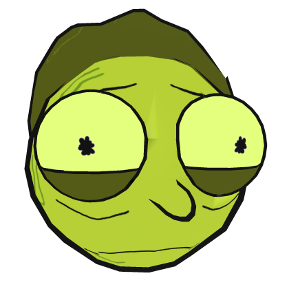  (Rick And Morty) Show Accurate Toxic Morty Head