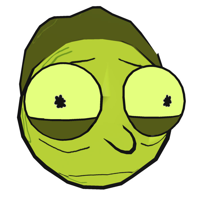  (Rick And Morty) Show Accurate Toxic Morty Head