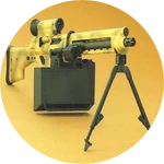 GOLDEN MACHINE GUN