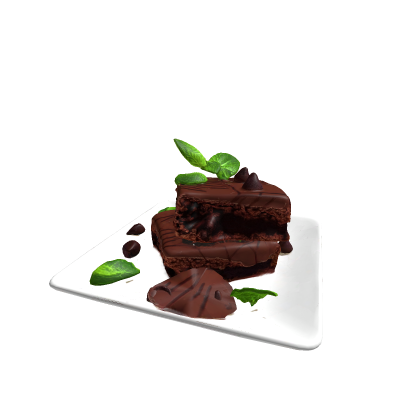 Minted Chocolate Brownie