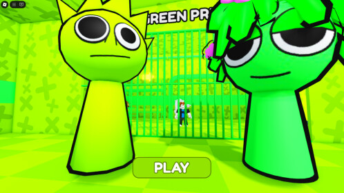 ❤️ LIME VS GREEN SPLANKI'S PRISON RUN! (Obby)