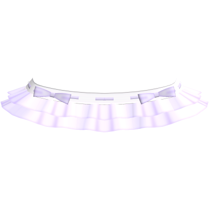 neko coconut ruffled maid mini skirt pastel purple Roblox item