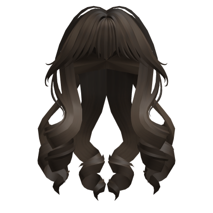 Royal Curly Lushious Drills (brown) Roblox item