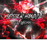 死 SCISSOR HANDZZ