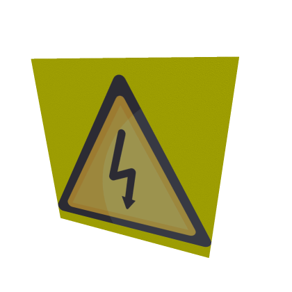 Electricity Warning Sign