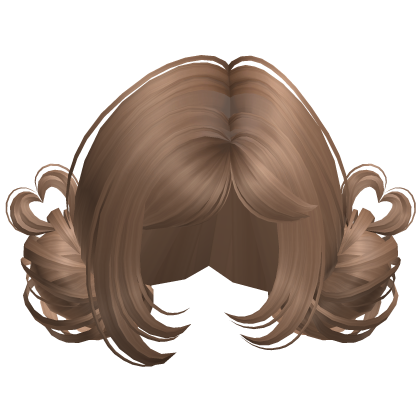 ♡ Heart Swirl Twin Buns (Honey Blonde) Roblox item