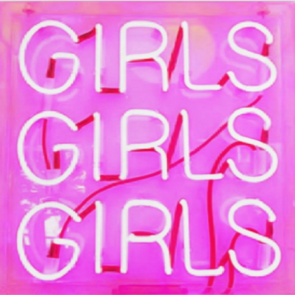 Girls Girls Girls Poster Roblox decal