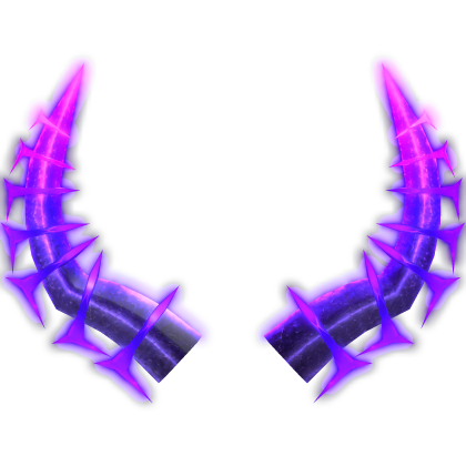 [EMMISIVE] Purple Glowing Horns Recolor (Addon) Roblox item